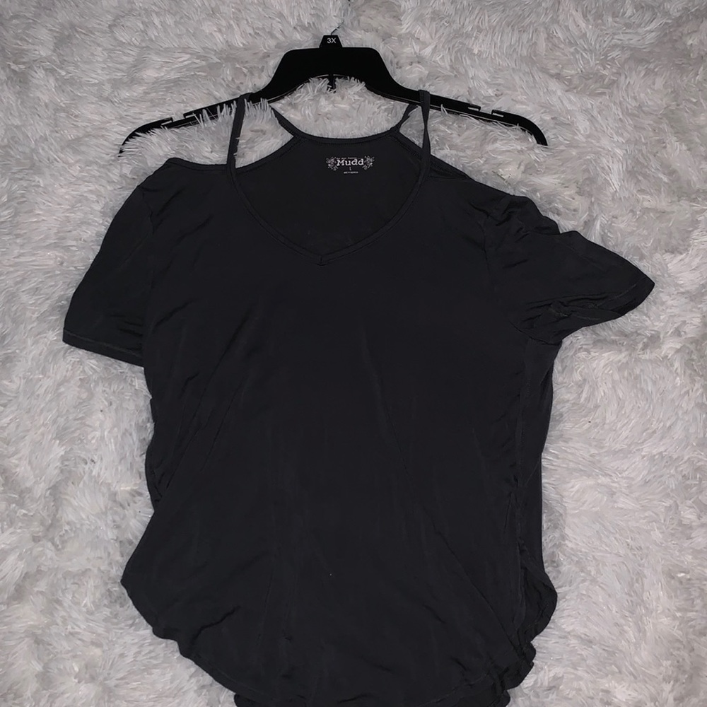 Dark grey Large Mudd blouse